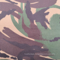 High quality twill fabric woodland military camouflage printed fabric for combat uniform